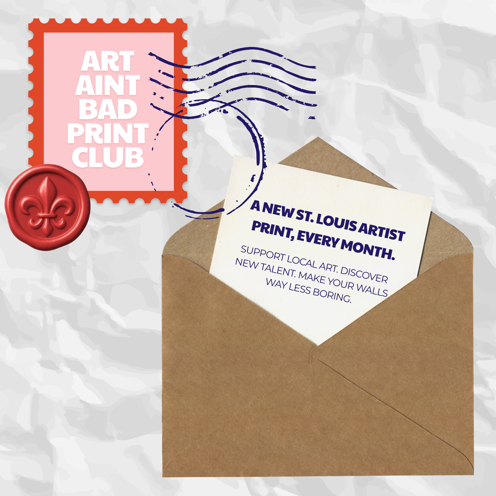 Monthly Art Ain't Bad Print