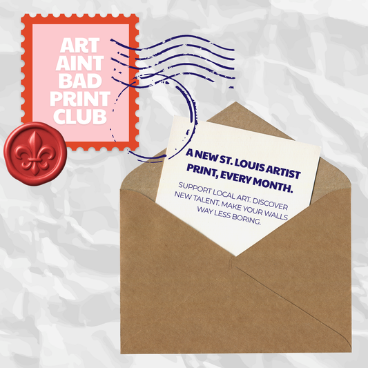 Monthly Art Ain't Bad Print